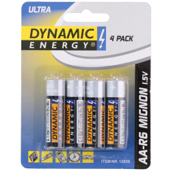 Батерии Dynamic Energy AA-R6, 258mAh 4бр