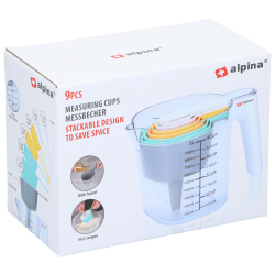 К-КТ МЕРИТЕЛНИ ЧАШИ ALPINA С РАЗГРАФЕНА КАНА 1 Л