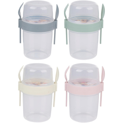 БУРКАН ЗА ХРАНА С КАПАК И ПРИБОРИ ALPINA