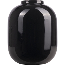 МЕТАЛНА ВАЗА GUSTA 21 СМ, ЧЕРНА