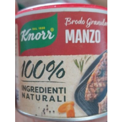 ГРАНУЛИРАН БУЛЬОН KNORR CLASSICO MANZO В КУТИЯ /ГОВЕЖДИ/, 135 Г