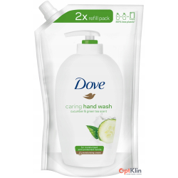 ТЕЧЕН САПУН DOVE GO FRESH С КРАСТАВИЦА ПЪЛНИТЕЛ, 500 МЛ