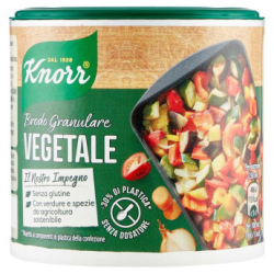ГРАНУЛИРАН БУЛЬОН KNORR VEGETALE В КУТИЯ СЪС ЗЕХТИН, 150 Г