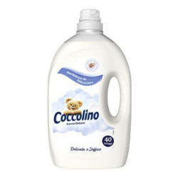 ОМЕКОТИТЕЛ COCCOLINO DELICATO BIANCO E SOFFICE 40 ПРАНЕТА, 3 Л