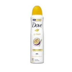 ДЕЗОДОРАНТ DOVE SPRAY GO FRESH PASSION FRUIT, МАРАКУЯ И ЛИМОНЕНА ТРЕВА, 150 МЛ