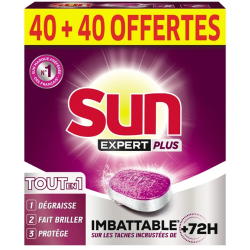 ТАБЛЕТКИ ЗА СЪДОМИЯЛНА SUN EXPERT PLUS 40+40 БР