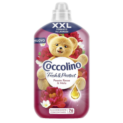 ОМЕКОТИТЕЛ-КОНЦЕНТРАТ COCCOLINO PEONIA ROSSA E MELA 76 ПРАНЕТА, 1.75 Л