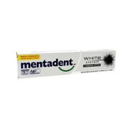 ПАСТА ЗА ЗЪБИ ИЗБЕЛВАЩА MENTADENT CARBONE, 125 МЛ