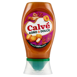 СОС-ДРЕСИНГ CALVE С ВКУС НА КАЙСИИ AGRO-DOLCE, TOP DOWN 250 МЛ