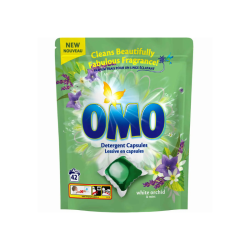 КАПСУЛИ ЗА ПРАНЕ OMO БЯЛА ОРХИДЕЯ И МЕНТА 42 БР