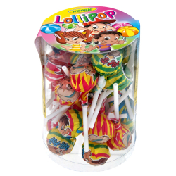 БЛИЗАЛКИ WOOGIE LOLLIPOPS, КУТИЯ 300 Г