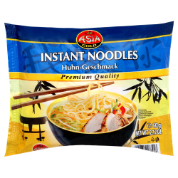 НУДЪЛС ASIA GOLD С ВКУС НА ПИЛЕ, 60 Г