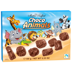 ШОКОЛАДЧЕТА SHOKO ANIMALS, 100 Г