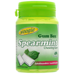 ДЪВКИ-ДРАЖЕ WOOGIE SPEARMINT, КУТИЯ 64 Г