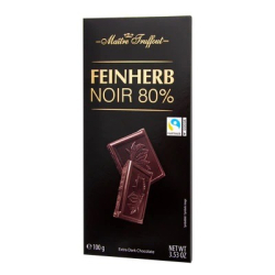 ТЪМЕН ШОКОЛАД PREMIUM NOIR 80% КАКАО, 100 Г