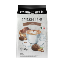 БИСКВИТИ С КАКАО AMARETTINI PIACELLI, 200 Г