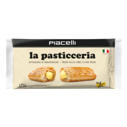 БУТЕРКИ С КРЕМ ВАНИЛИЯ PIACELLI 125 Г