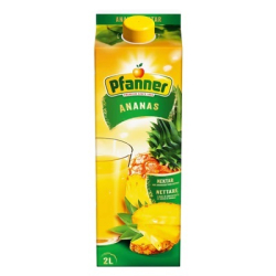 ПЛОДОВА НАПИТКА PFANNER PINEAPPLE 50% НЕКТАР АНАНАС 2 Л