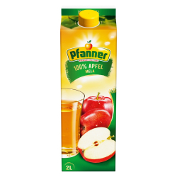 ПЛОДОВА НАПИТКА PFANNER 100% ЯБЪЛКА, 2 Л