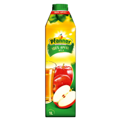 СОК PFANNER, 100% ЯБЪЛКА, 1 Л