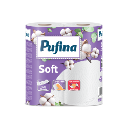 КУХНЕНСКА ХАРТИЯ PUFINA SOFT 2 БР, 2-ПЛ