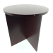 ПОМОЩНА МАСИЧКА MDF ЧЕРВЕНА D 40/40 СМ