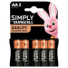 БАТЕРИИ DURACELL SIMPLY AA, 5 БР