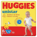 БЕБЕШКИ ПЕЛЕНИ HUGGIES UNISTAR №6 15-30 КГ, 12БР

