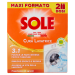ПРЕПАРАТ ЗА ПОЧИСТВАНЕ НА ПЕРАЛНЯ SOLE ЛИМОН, 2X250 Г