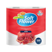 КУХНЕНСКА ХАРТИЯ SOFT FLOWER HOME 2 БР, 120 КЪСА