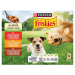 ХРАНА/ПАУЧ ЗА КУЧЕТА PURINA FRISKIES, 3 ВИДА/ЖЕЛИРАНИ 12x85 Г