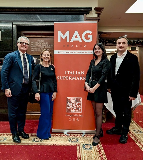 MAG Italia присъства на Коледния коктейл на три търговски камари